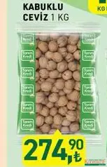 TARIM KREDİ KABUKLU CEVİZ 1 KG fiyat ve kampanya bilgisi